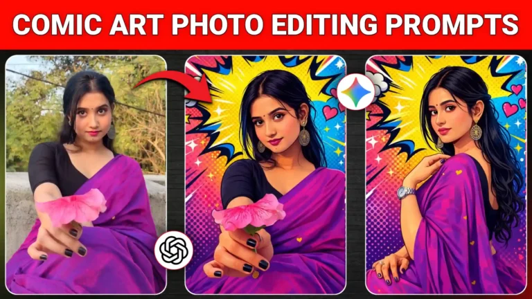 Comic Art Google Gemini Photo Editing Prompts 2026