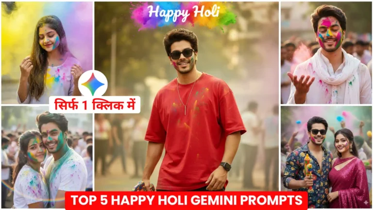 Happy Holi Ai Photo Editing Prompts 2026 | Gemini Prompts