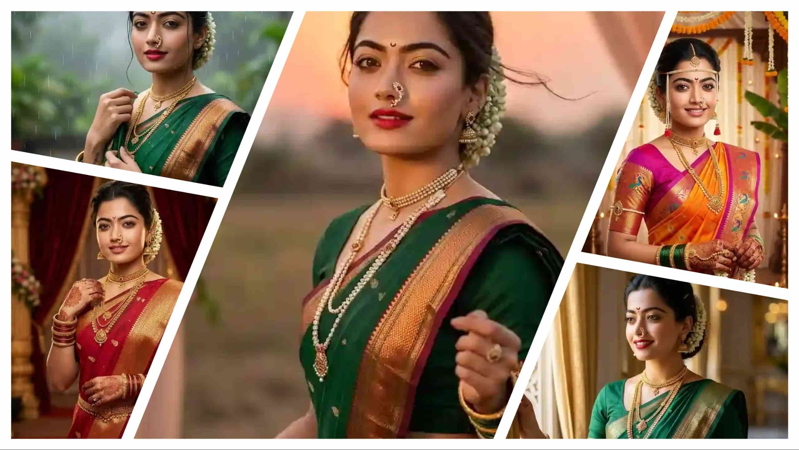 Maharashtrian Bride AI Photo Editing Prompt for Gemini