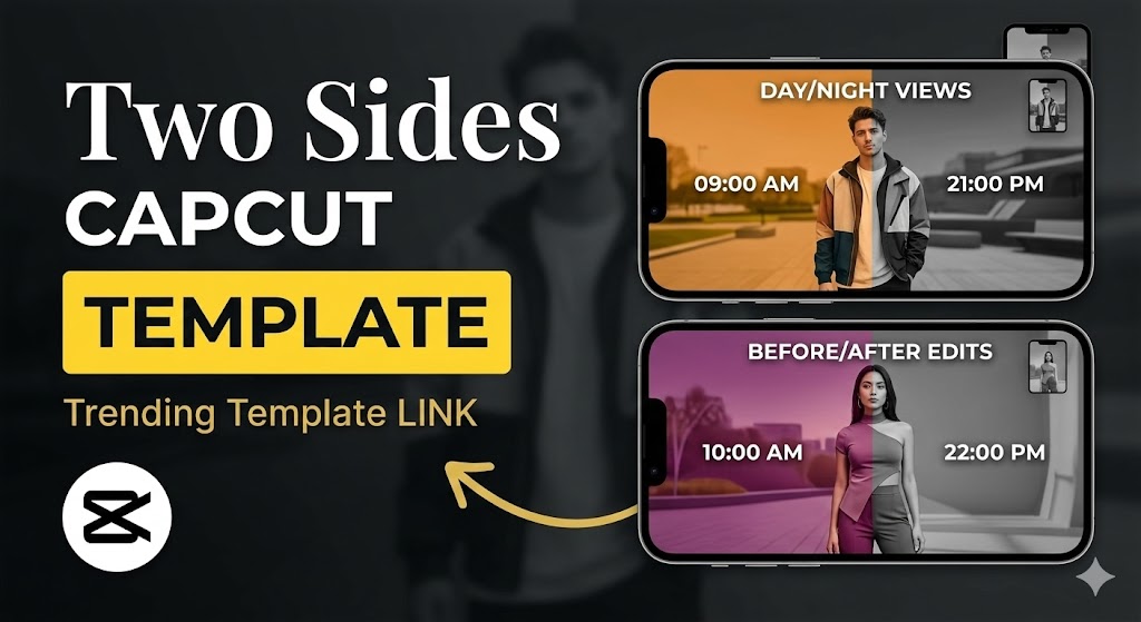 Two Sides Capcut Template Link 2026 (100% Working)