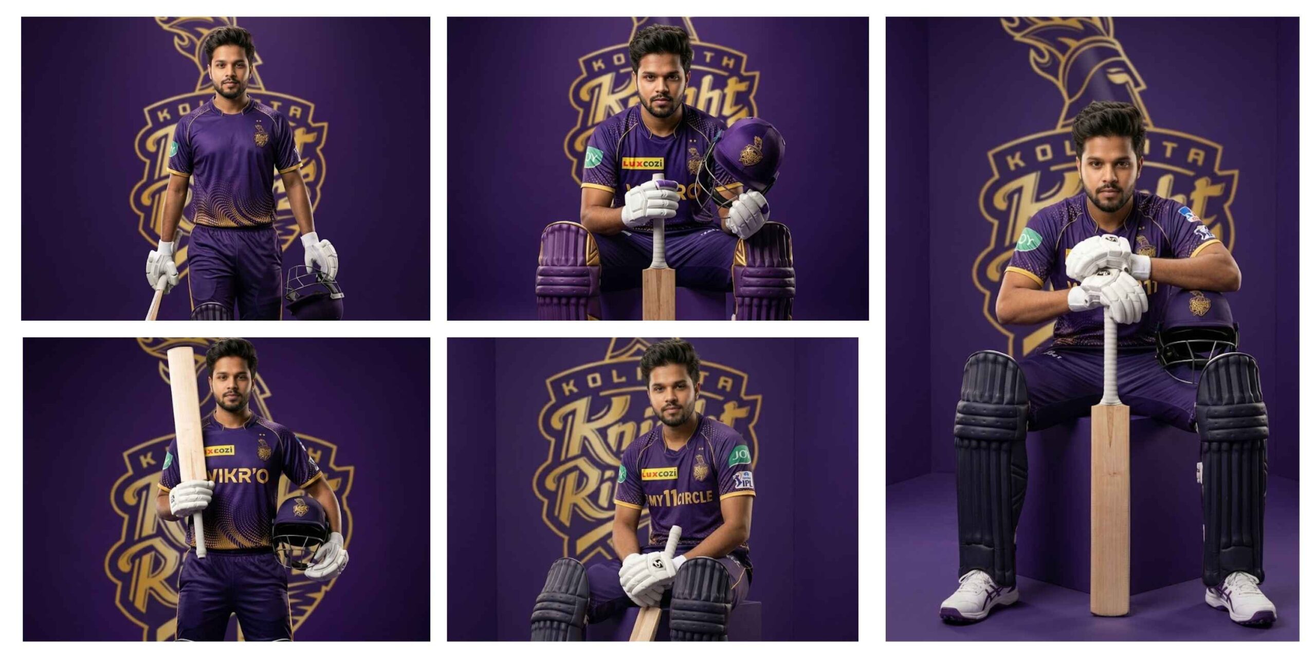 KKR Jersey Prompt for Gemini AI – Create Stunning IPL KKR AI Photos Editing