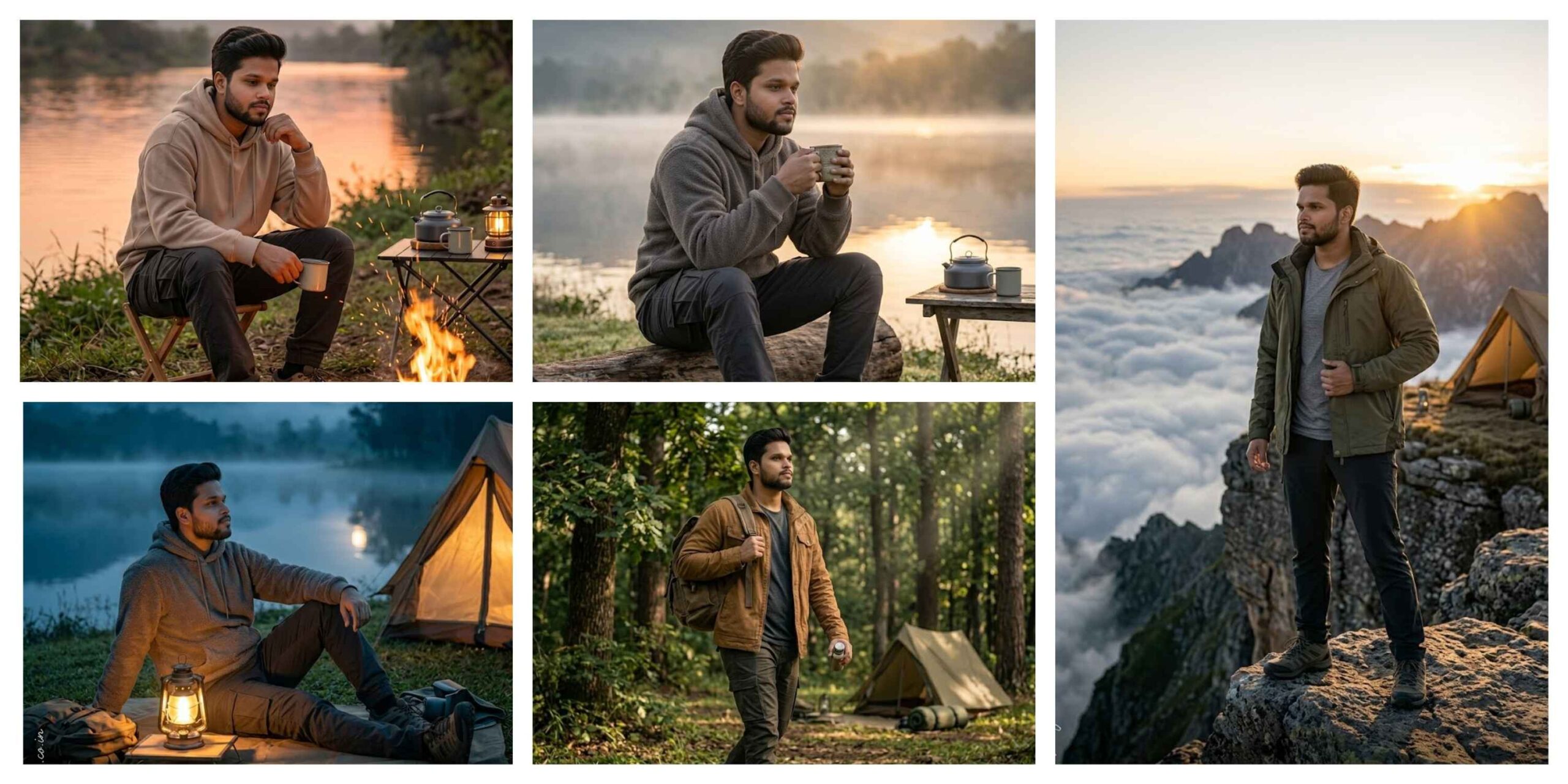 Best Camping Photo AI Photo Editing Prompt