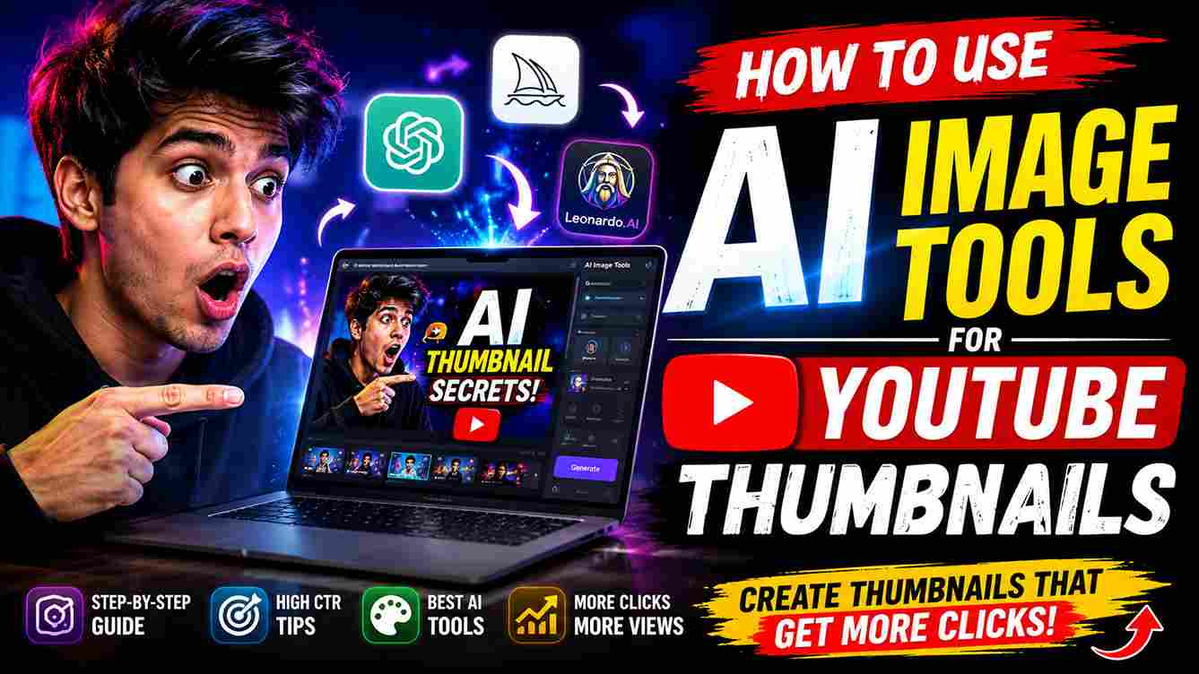 How to Use AI Image Tools for YouTube Thumbnails Guide for Beginners