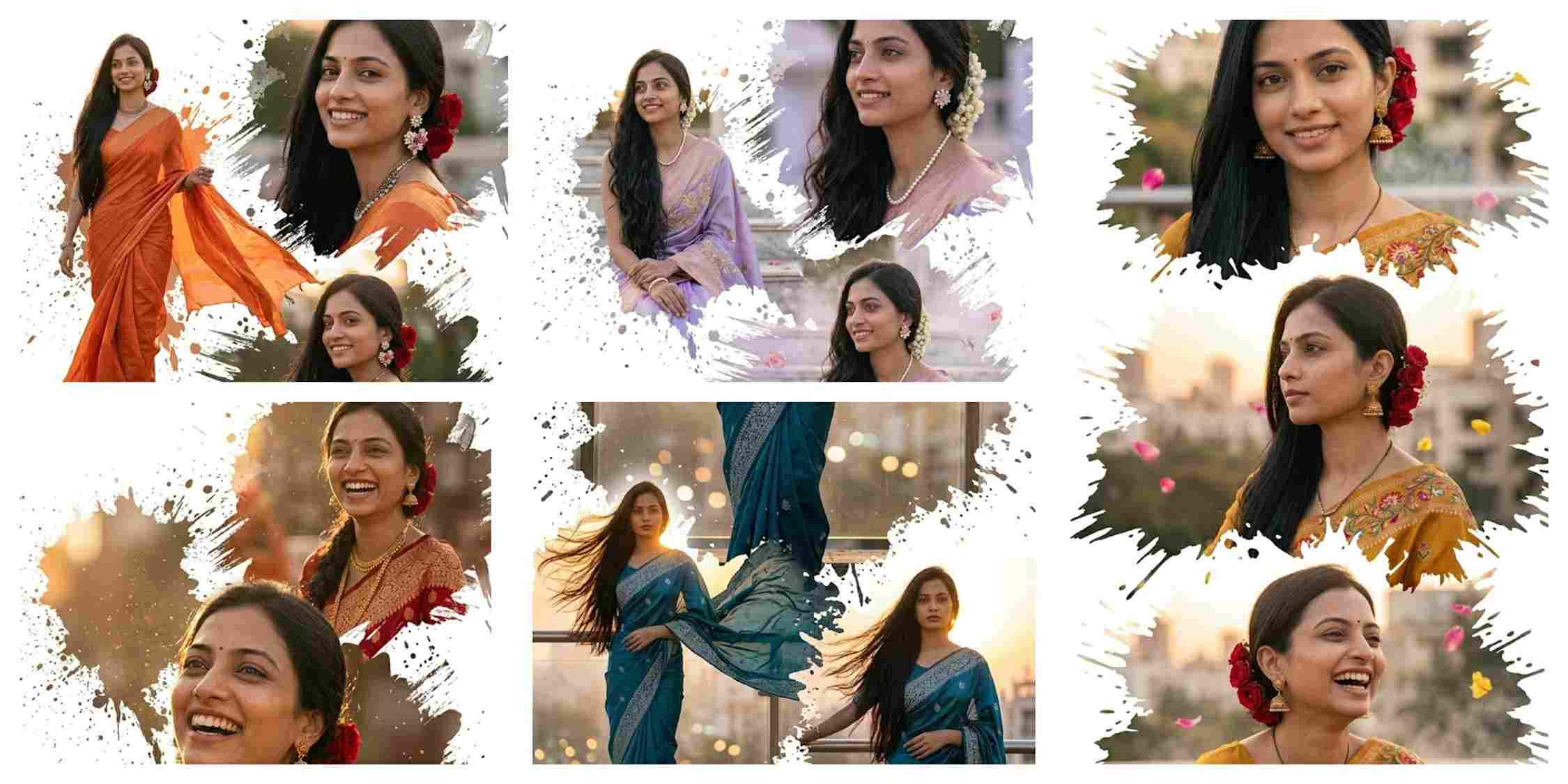 Instagram Viral Editorial Collage AI Photo Editing Prompt | Gemini and ChatGPT