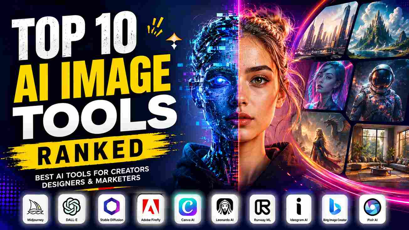 Top 10 AI Image Tools Ranked (Guide for Creators, Designers & Marketers ...