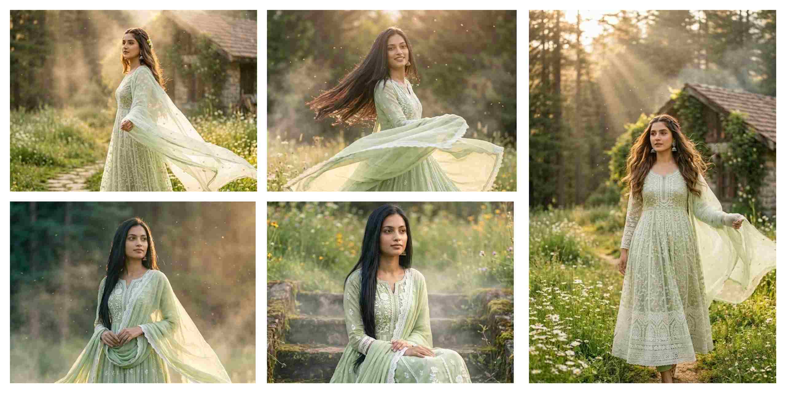 Ultra-Realistic Ethnic Fashion AI Prompt | AI Image Generator