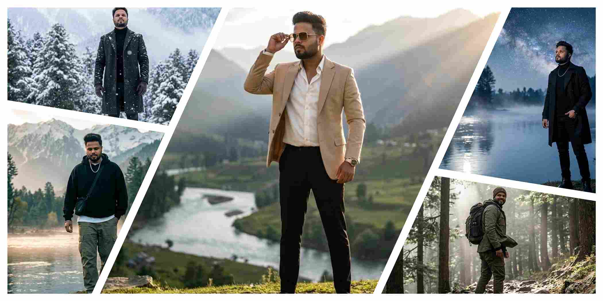 Ultra Realistic AI Prompt Pahalgam Adventure Photography Style