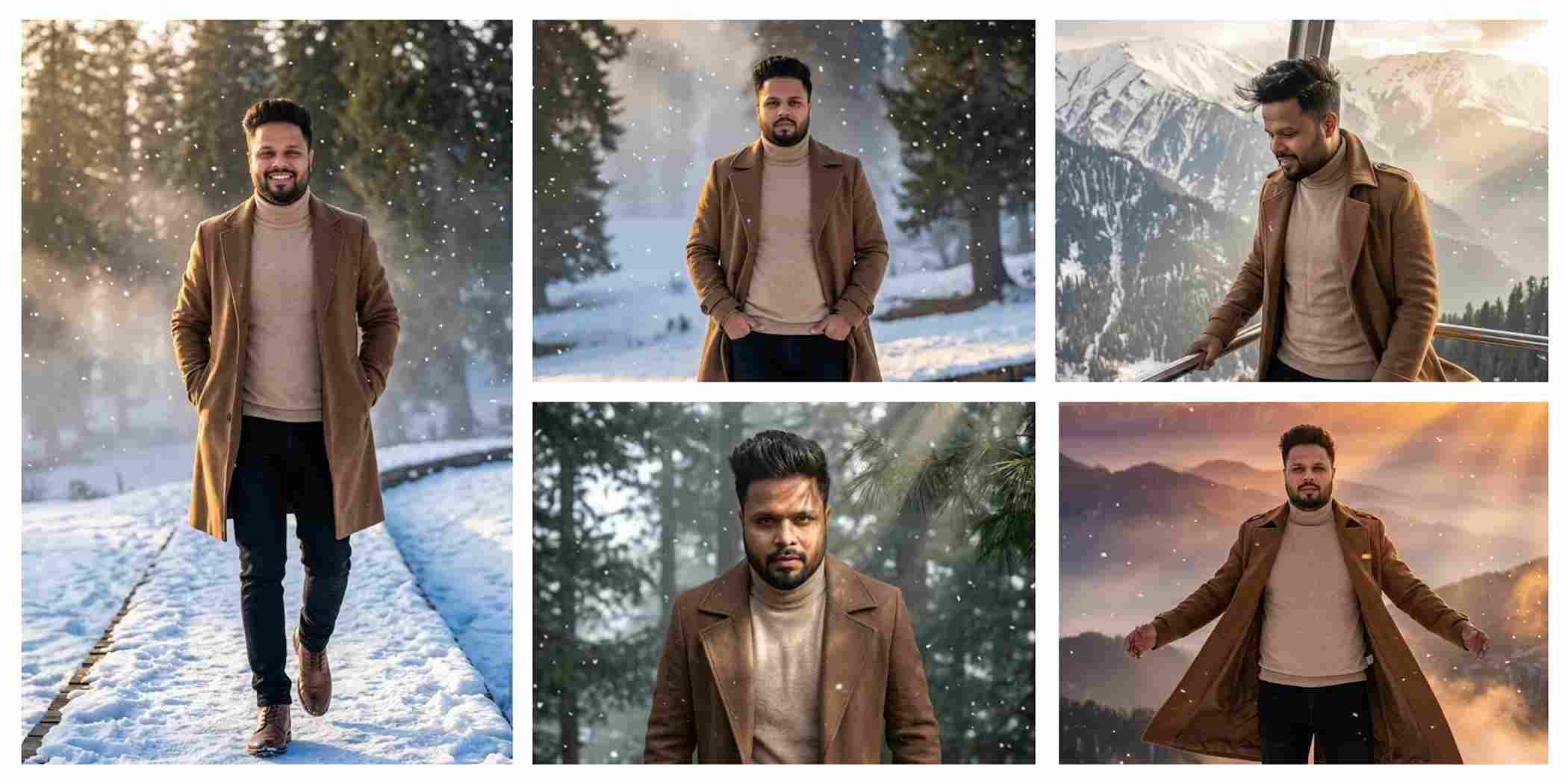 Ultra Realistic Gulmarg AI Prompt For Cinematic Snow Mountain
