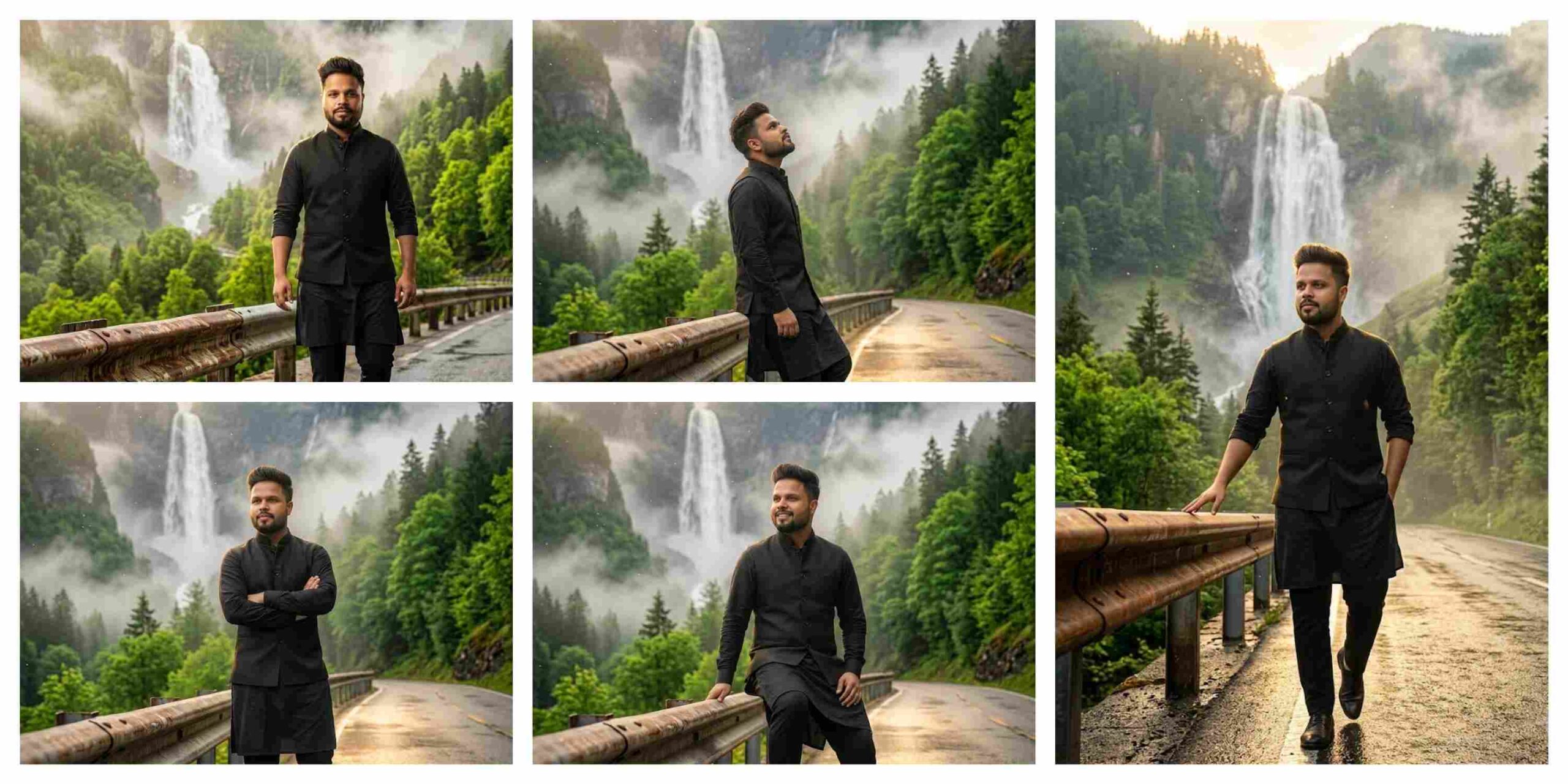 5 Best Cinematic Mountain Road Gemini Prompt for AI Boys