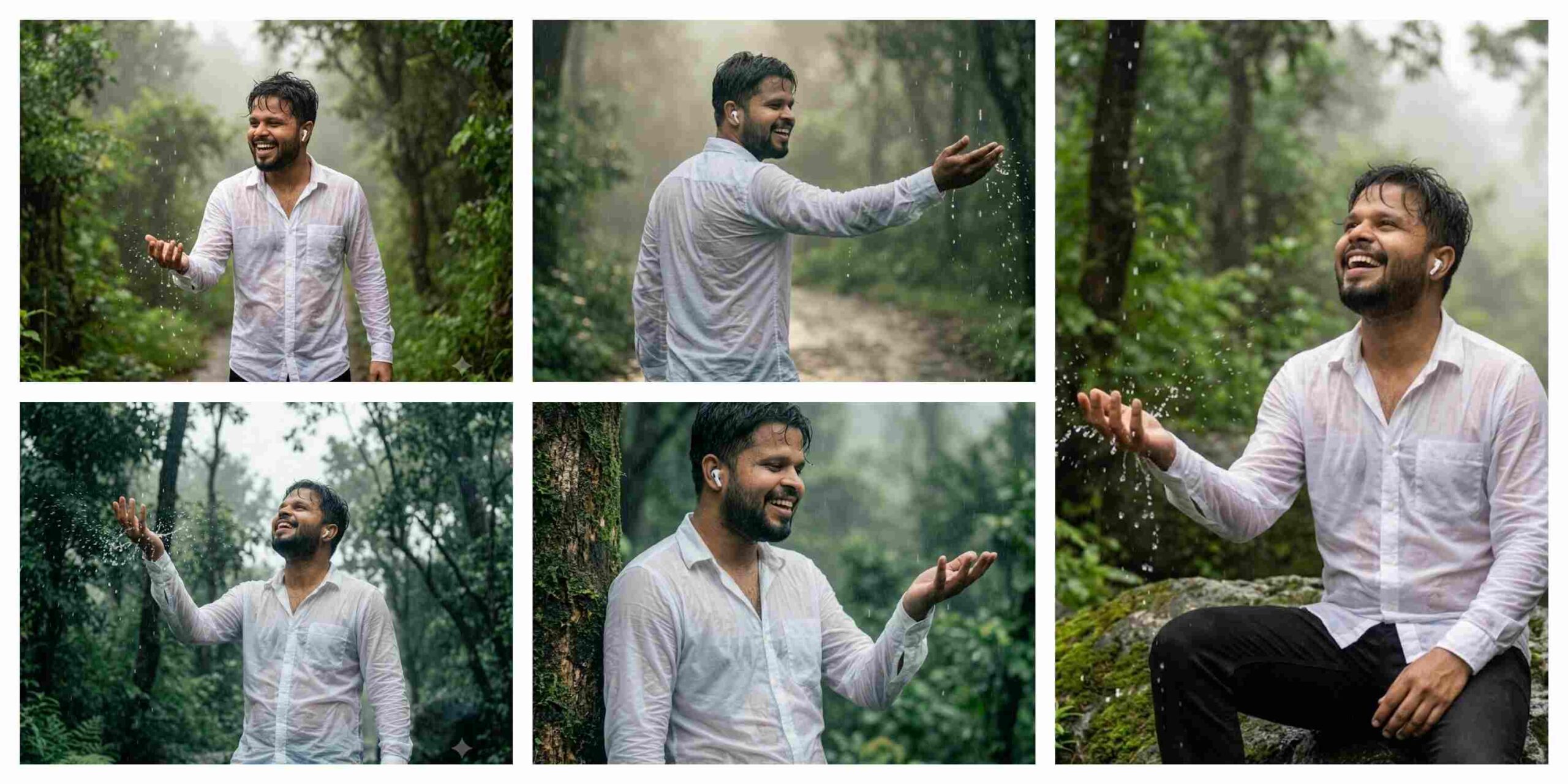 5 Best Cinematic Rain Walking Gemini Prompt for AI Boys