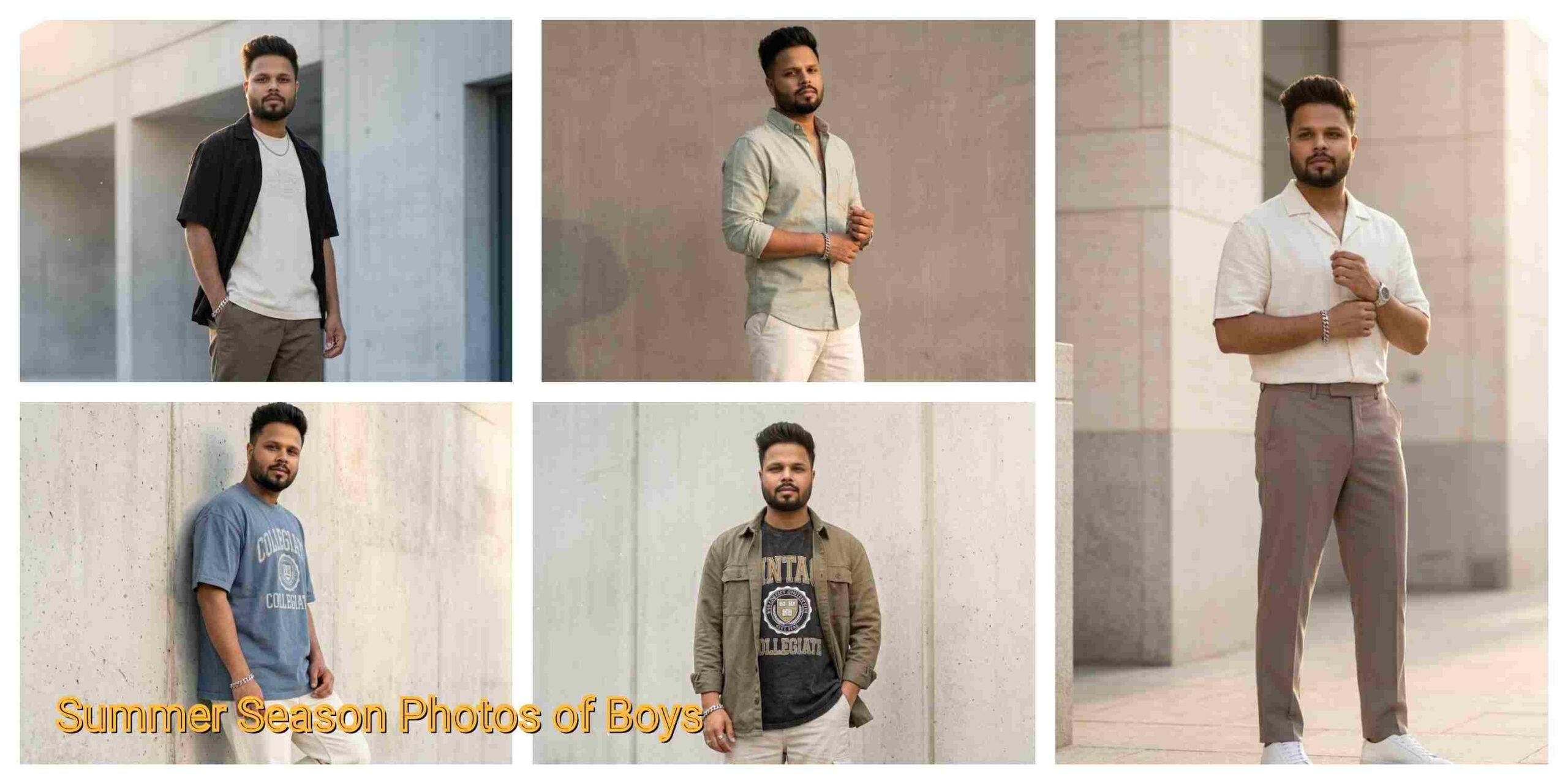 Best Gemini Prompt for Summer Season Photos of Boys
